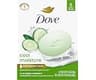 Dove Cool Moisture Beauty Bar Soap , Refreshing Cleanser, 8 Count 3.75 oz | Moisturizing beauty bar with cucumber and...