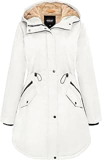 Orolay Women's Thicken Fleece Lined Parka Winter Coat Hooded Jacket with Pockets