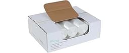 TYPLASTICS 40-45 Gallon Clear Trash Can Liners - 40" x 48" – High Density Garbage Bags - Case of 250 – Multipurpose f...