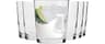 Krosno Water Glasses Set of 6, 8.5 oz, Pure Collection | Drinking Glasses, Lead-Free Crystal Glassware, Juice Glasses...