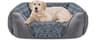 INVENHO Large Dog Bed for Large Medium Small Dogs, Rectangle Washable Orthopedic Dog Bed, Soft Calming Sleeping Puppy...