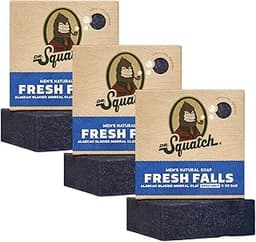 Dr. Squatch Natural Men’s Bar Soap - Cold Process Body Soap Bar with Natural Oils - Gifts for Men - Fresh Falls (5 oz...