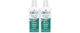 CloSYS Healthy Gums Mouthwash 32 Fl Oz, 2 Pack, Anti-Gingivitis Mouthwash | Antiplaque, Non-Burning, Non-Irritating