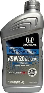Honda 08798-9138 Ultimate Full Synthetic SAE 5W-20 Motor Oil (1 Quart) (4)