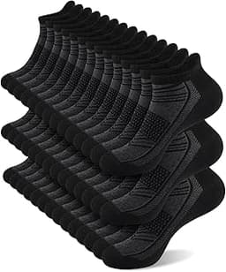 shnn 14 Pairs Mens/Womens Ankle Socks Breathable Casual Low Cut Short Socks for Men/Women with Heel Tab