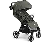 Joie Nutmeg Compact Stroller – Lightweight and Compact Stroller with One-Hand Fold (Evergreen)