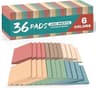 Taja 36 Pads Sticky Notes, 3x3 Inch, Aesthetic Self-Stick Notes, Vintage