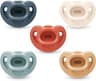 NUK Timeless Comfy Pacifier | 100% Silicone, One-Piece Design | BPA-Free, Gentle on Baby’s Skin | 5-Pack, for 0-6M