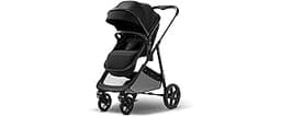 Mompush Wiz 2 in 1 Baby Stroller with Infant Pramette Mode, One Hand Fold Convertible Newborn to Toddler Stroller wit...