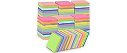 60 PCS Lined Sticky Notes 3x3In Colorful Sticky Notes 75 Sheets/Pad 12 Colors,Bright Ruled Post Stickies Multicolor M...