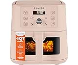 Instant Pot 4Qt VORTEX 6-in-1 Mini Air Fryer, Custom Program Options, Air Fry, Broil, Roast, Dehydrate, Bake, Reheat,...