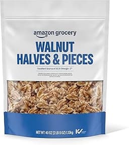 Amazon Grocery, Walnut Halves & Pieces, 40 Oz (Previously Happy Belly, Packaging May Vary)