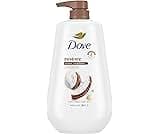 Dove Body Wash with Pump Restore Coconut & Cocoa Butter for 24hr Lotion-Soft Skin Moisturizing Skin Cleanser with No ...