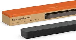 Amazon Fire TV Soundbar Plus (newest model) with built-in subwoofer, 3.1 channel, Dolby Atmos, clear dialogue