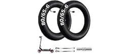 80/65-6 Scooter Inner Tube, 255x80 10x2.5 Inner Tube, 10 inch Tire, for Nanrobot D4/D5/D6+/Apollo Pro/Kugoo Kirim M4 ...
