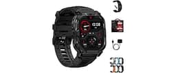CARBINOX Blaze Smart Watch with GPS (Sport Mode), Fitness Tracker Waterproof IP69K, Compatible with Android and iOS, ...