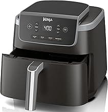 Ninja | Air Fryer | 4-in-1 Pro Air Fry, Roast, Reheat, Dehydrate | 5QT Capacity fits up to 4lbs of French Fries | 400...
