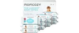 Momcozy Baby Wipes, Unscented & Hypoallergenic, Gentle for Sensitive Skin | Plus Wipes-Size, Thickness, Moisture, Sof...