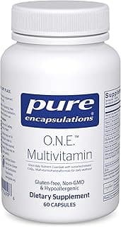 Pure Encapsulations O.N.E. Multivitamin - Once Daily Multivitamin with Antioxidant Complex Metafolin, CoQ10, and Lute...