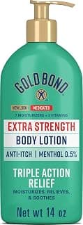 Gold Bond Medicated Extra Strength Body Lotion, 14 oz. Gold Bond Lotion | Hydrating lotion - moisturizes, relieves & ...