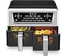 Cuisinart Dual Basket Air Fryer, Two Baskets 11 Qt in Total, 6 Functions: Air Fry, Roast, Bake, Broil, Dehydrate & Ke...