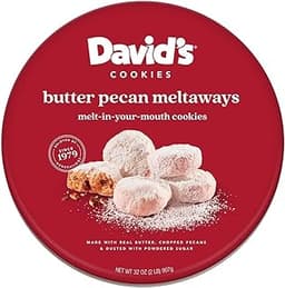 David's Cookies Butter Pecan Meltaways 907g