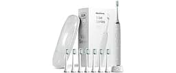 Aquasonic Vibe Series Ultra-Whitening Toothbrush – ADA Accepted Electric Toothbrush - 8 Brush Heads & Travel Case – 4...
