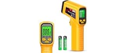 FKM Infrared Thermometer Gun Non-Contact Laser Temperature Gun -58°F~986°F | (-50°C~530°C) Adjustable Emissivity,Digi...