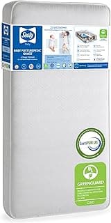 Sealy Baby Posturepedic Grace Hybrid - Firm 2 Stage Breathable Crib Mattress with Waterproof Barrier - GREENGUARD Gol...