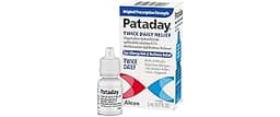 Pataday Twice Daily Allergy Itch Relief Eye Drops, 5 ml, Olopatadine 0.1% Antihistamine Drops for Itchy Eyes & Rednes...