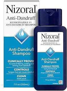 Nizoral Anti-Dandruff Shampoo with 1% Ketoconazole, Fresh Scent, 7 Fl Oz