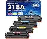 218A Toner Cartridges 4 Pack 3301fdw 3301 218 Compatible for HP 218A 218X Color LaserJet Pro MFP 3301cdw 3201dw 3301s...