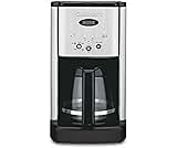 Cuisinart DCC-1200P1 Brew Central 12-Cup Programmable Coffeemaker Coffee Maker, Carafe, Brushed Chrome