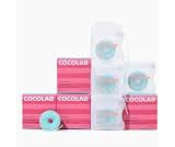 Cocofloss Expanding Woven Dental Floss by COCOLAB, Strawberry Scent, 4-Pack | Dentist-designed, 500+ interwoven fiber...