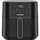 Chefman Air Fryer – 6 QT Compact Airfryer for Quick & Easy Meals in Minutes, Features Hi-Fry Technology for Extra Cri...