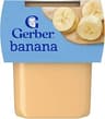 Gerber 2nd Foods Bananas, 4 Ounce Tubs, 2 Count (Pack of 8)