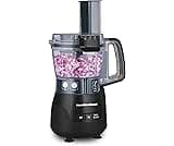 Hamilton Beach Stack & Snap 4-Cup Mini Food Processor & Vegetable Chopper, 250 Watts, for Slicing, Shredding, and Pur...
