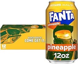 Fanta Pineapple, 12 fl oz, 12 Pack