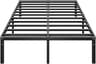 HLIPHA Metal Platform Bed Frame 14 Inch Tall,No Box Spring Needed,Queen Size Bed with Heavy Duty Strong Support Slats...