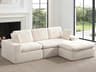 L-Shaped Modular Sectional Couch for Living Room Furniture, Boneless Cloud Couch Set with Back Support, Modular Secti...