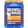 Maxwell House Breakfast Blend Mild Roast Ground Coffee, 38.8 oz Canister
