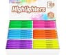 YEGEER Highlighters, Chisel Tip Dry-Quickly Highlighter Markers, 108 Count-6 Assorted Colors Highlighters Bulk Pack f...