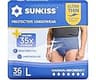 SUNKISS Ultra Thin & Soft Incontinence Underwear for Men, Disposable Adult Pull Ups, Super Soft & Maximum Absorbency,...