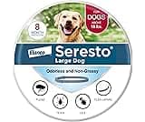 Seresto Flea & Tick Collar For Dogs Over 18 lbs., Treatment & Prevention, Vet-Recommend, 8 Month Protection