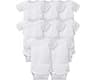 Gerber Baby Girls' 8-pack Short Sleeve Onesies Bodysuits