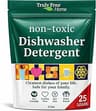 Truly Free Dishwasher Detergent Powder | Natural Dish Detergent, Dishwasher Soap | Plastic Free, Plant-Based, Clean, ...