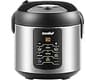 COMFEE' Rice Cooker Upgraded, 6-in-1 Stainless Steel Multi Cooker, Slow Cooker, Steamer, Saute, and Warmer, 2 QT, 8 C...