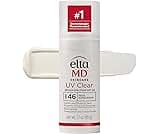EltaMD UV Clear Face Sunscreen, Oil Free Sunscreen for Sensitive Skin with Zinc Oxide, Dermatologist Recommended