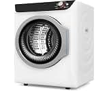 Auertech Portable Dryers for Laundry, 2.6 CU. FT Clothes Dryer with Stainless Steel Tub, Electric Dryer with Control ...