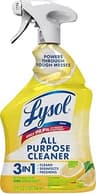 Lysol All Purpose Cleaner Spray, Disinfectant, Lemon, 32oz | Multipurpose Cleaner, Sanitizer & Disinfectant Spray, De...